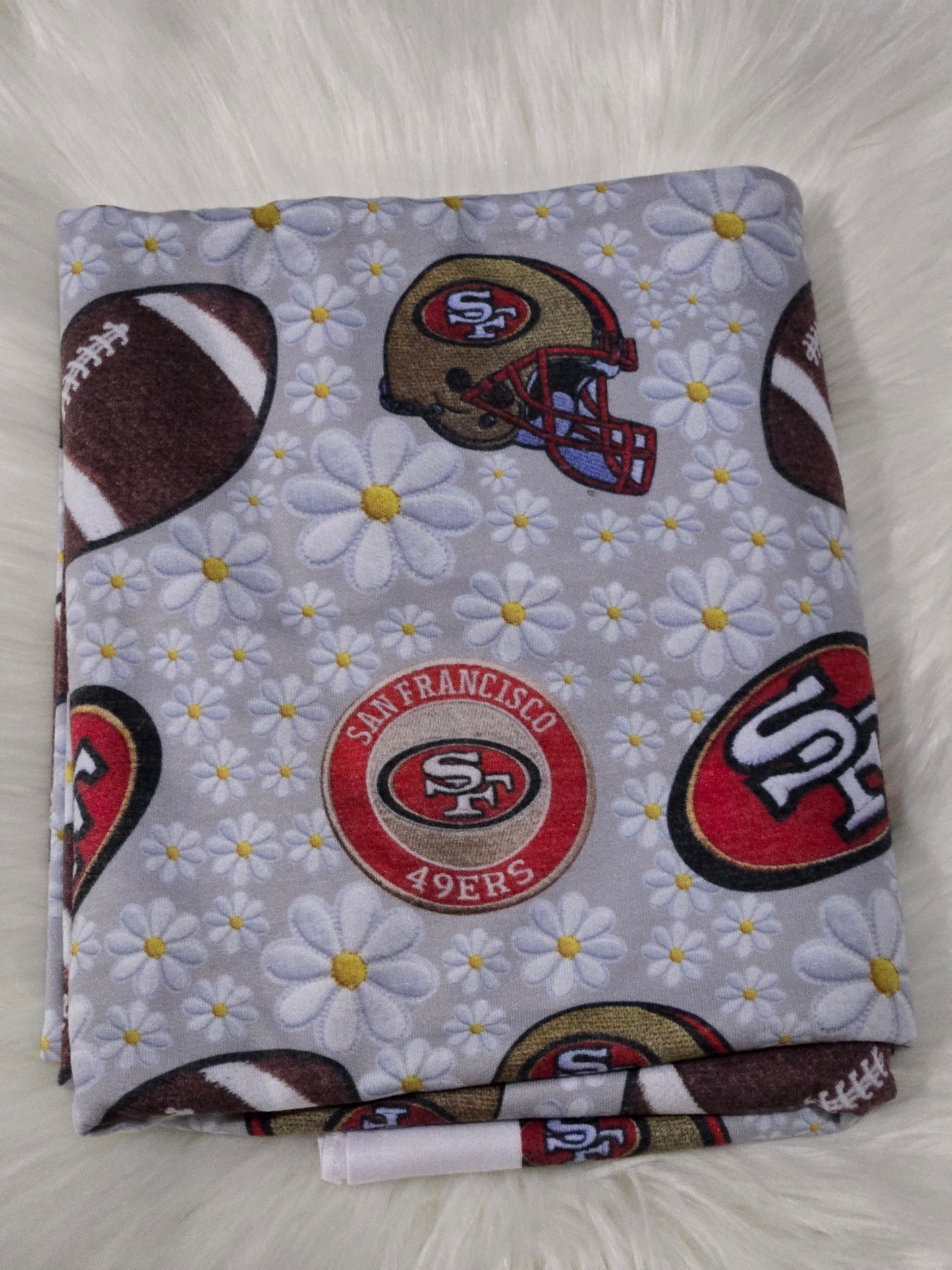 FLORAL 49ERS POLY FT